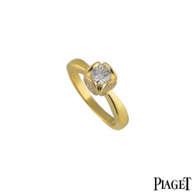 Piaget 18k Yellow Gold Engagement Ring 